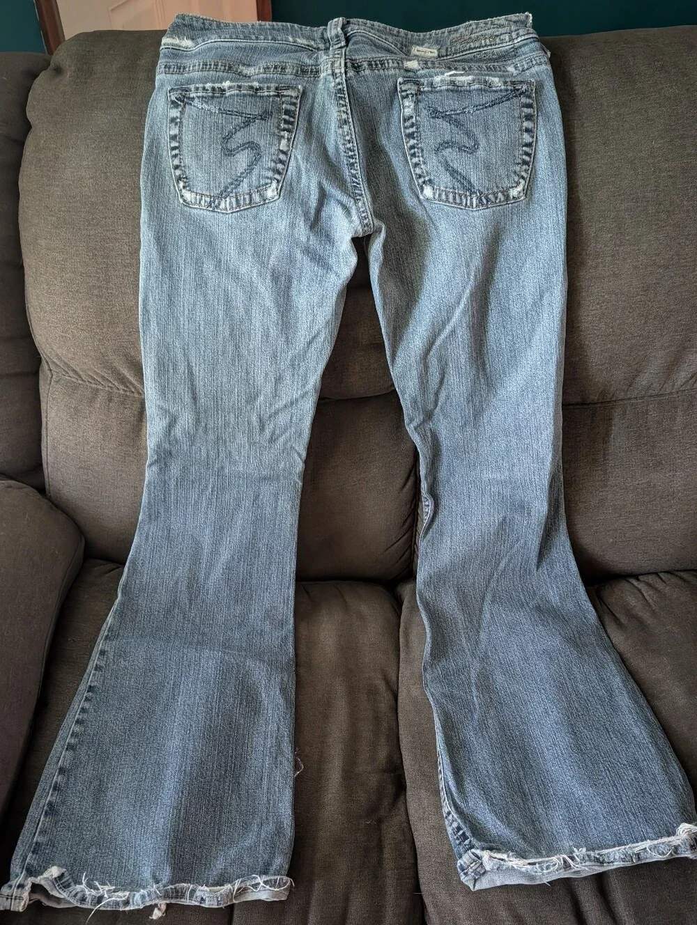 Silver Jeans Light Blue Flared Women's Jeans